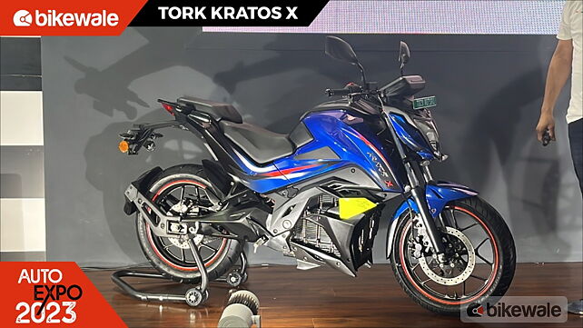 Auto Expo 2023: New Tork Kratos X electric motorcycle unveiled 