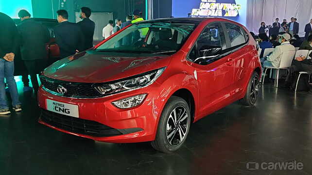 Auto Expo 2023: Tata Altroz CNG showcased 