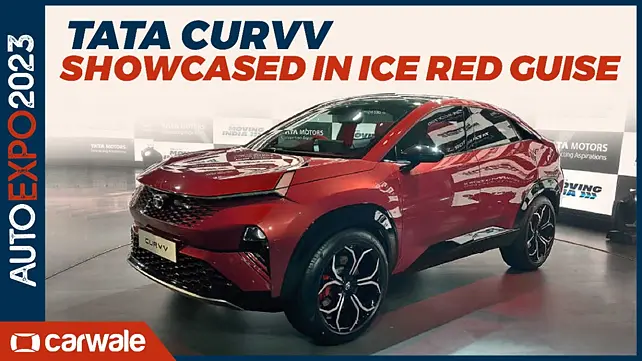 Auto Expo 2023: Tata showcases Curvv SUV Auto Expo 2023: Tata showcases Curvv SUV