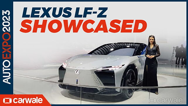 Auto Expo 2023: Lexus LF-Z makes India debut