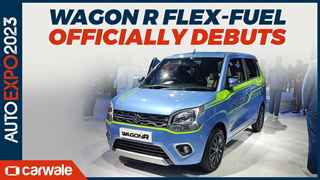 Auto Expo 2023: Wagon R flex-fuel prototype showcased