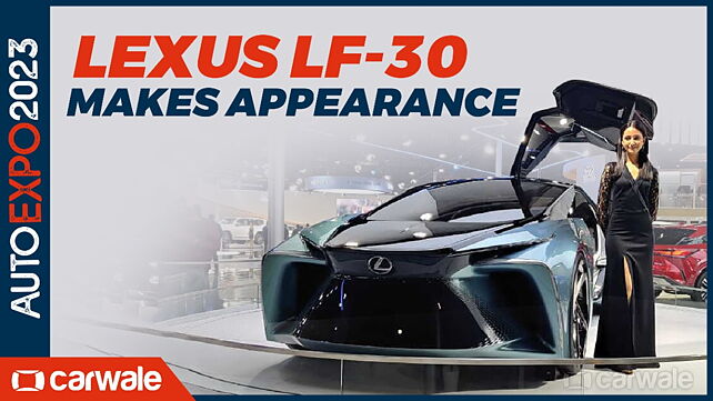 Auto Expo 2023: Lexus LF-30 makes appearance in India