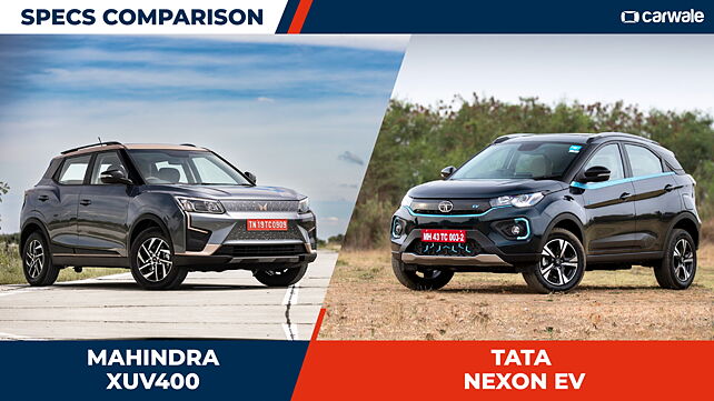 Mahindra XUV400 vs Tata Nexon EV – Specs comparison