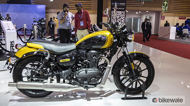 QJMotor's Royal Enfield Interceptor 650-rival showcased at Auto Expo 2023