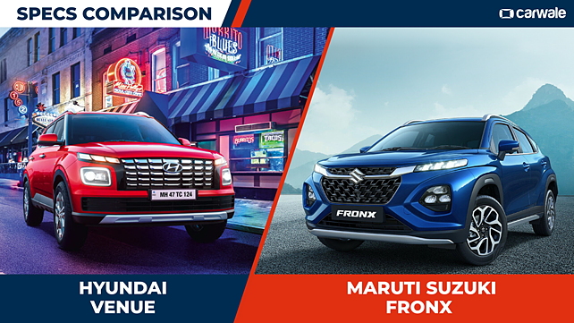 Maruti Fronx Vs Hyundai Venue – Specs Comparison - CarWale