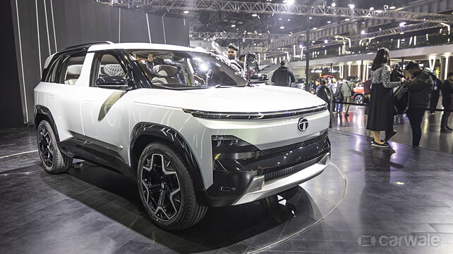 Tata Sierra EV Concept showcased – Now in pictures