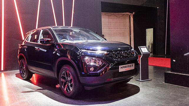 Tata Harrier Red Dark Edition Now In Pictures Carwale