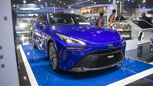 Toyota Mirai Fuel-Cell Vehicle showcased – Now in pictures