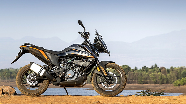 KTM 390 Adventure X windscreen Image - BikeWale