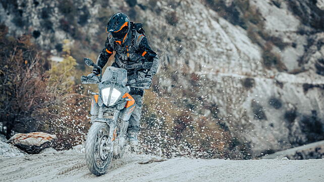 KTM 390 Adventure Front View