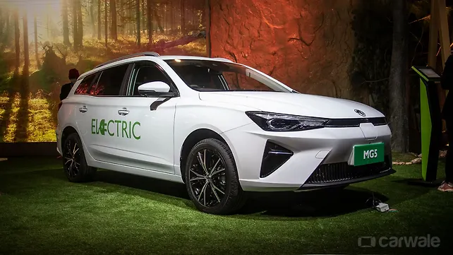MG5 EV Estate showcased at Auto Expo 2023 – Now in pictures MG5 EV Estate showcased at Auto Expo 2023 – Now in pictures