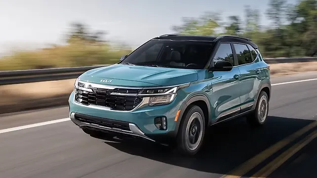 Kia Seltos facelift spied testing in India; ADAS confirmed Kia Seltos facelift spied testing in India; ADAS confirmed