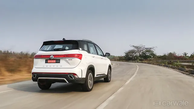 MG Hector [2023-2025] Right Rear Three Quarter