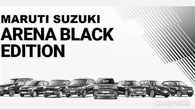 Maruti Suzuki Arena Black Edition range — What we know so far