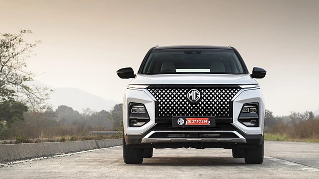 MG Hector Front View MG Hector Front View