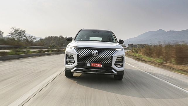 MG Hector Front View MG Hector Front View