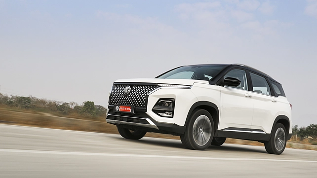 MG Hector Left Front Three Quarter MG Hector Left Front Three Quarter