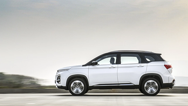MG Hector Right Side View MG Hector Right Side View