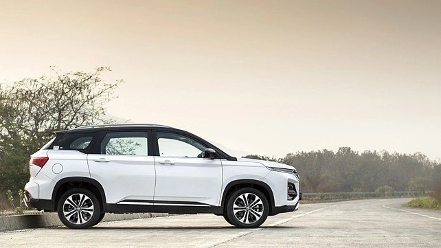 MG Hector Right Side View MG Hector Right Side View