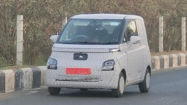 MG Air EV spied testing again in India; interiors leaked