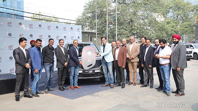 MG Motor delivers 108 units of Hector to Orix India