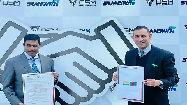 MoU signing between Omega Seiki Mobility and Brandwin group MoU signing between Omega Seiki Mobility and Brandwin group