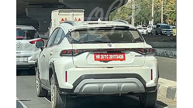 Maruti Fronx spotted in white colour ahead of price reveal in India