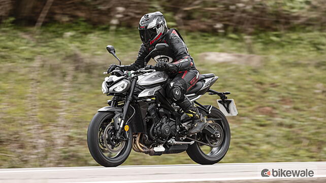 Triumph Street Triple R Left Side View