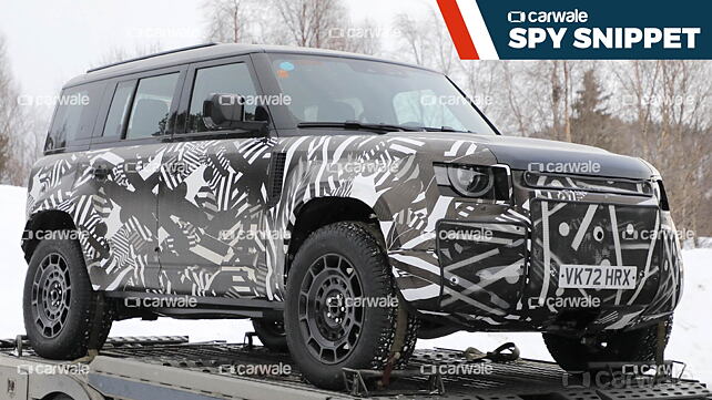 Land Rover Defender SVX in the works; spotted testing