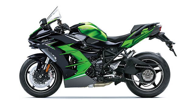 Kawasaki Ninja H2 SX Left Side View