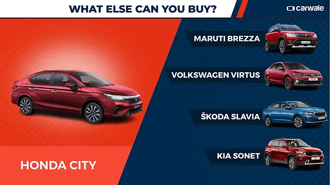 2023 Honda City facelift launched in India: What else can you buy? 2023 Honda City facelift launched in India: What else can you buy?