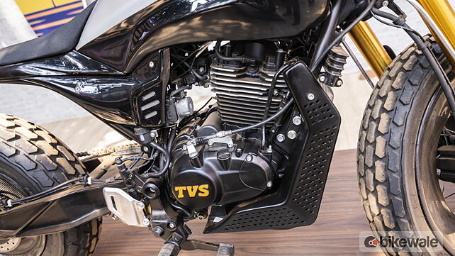 TVS Ronin Engine From Right