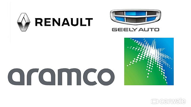 Aramco, Renault, and Geely to jointly develop low-emission powertrains