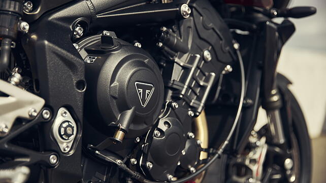 Triumph Street Triple RS Engine From Right