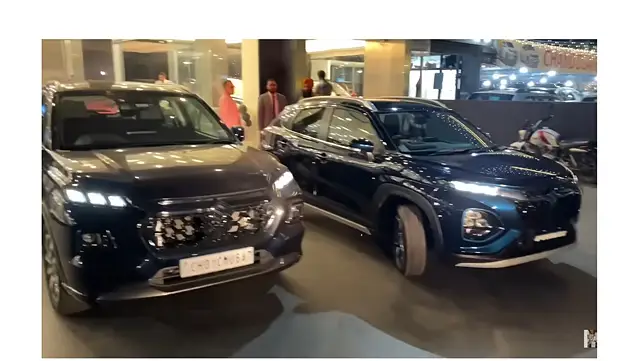 Maruti Fronx spotted alongside Grand Vitara Maruti Fronx spotted alongside Grand Vitara