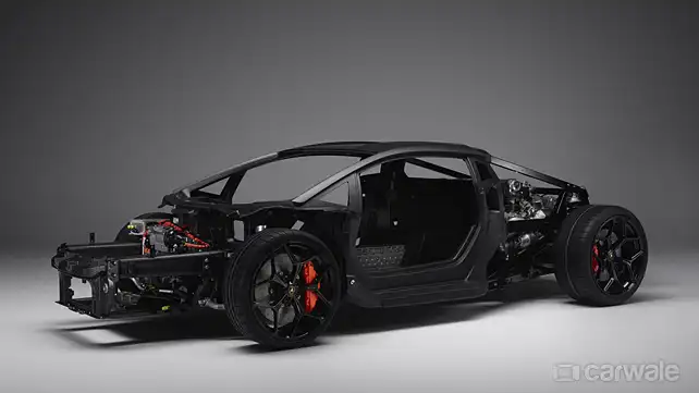 Lamborghini LB744 teases carbon fibre monocoque chassis Lamborghini LB744 teases carbon fibre monocoque chassis
