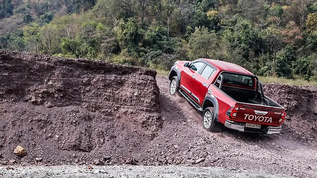 Toyota Hilux Left Rear Three Quarter