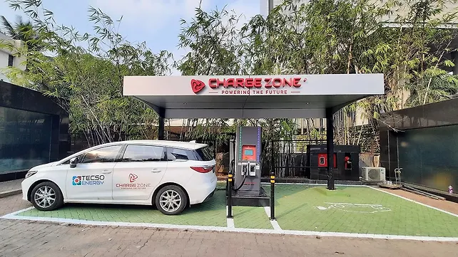 CHARGE+ZONE EV charging station