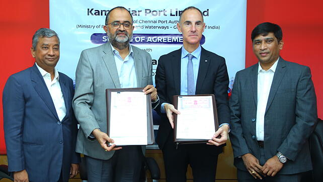 Renault-Nissan alliance signs agreement with Kamarajar Port - CarWale