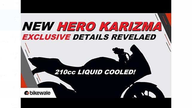 EXCLUSIVE: New Hero Karizma to be launched this year; gets 210cc liquid-cooled engine