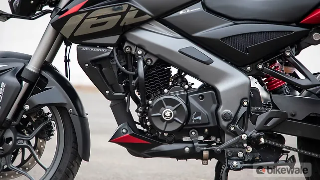 Bajaj Pulsar NS160 Engine From Left