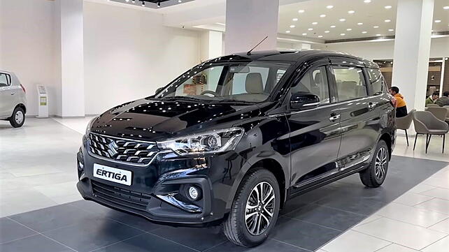 Maruti Suzuki Ertiga Black Edition arrives at the dealership
