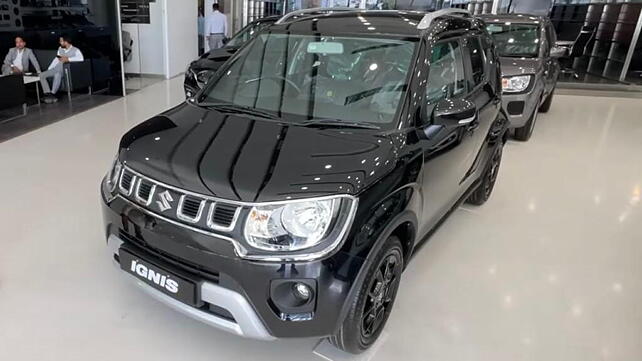 Maruti Suzuki Ignis Black Edition arrives at dealerships