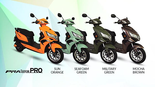 Okinawa Praise series electric scooters get new colour options 
