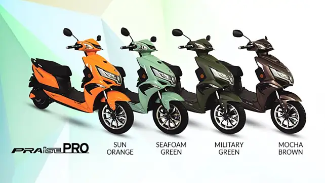 Okinawa Praise series electric scooters get new colour options Okinawa Praise series electric scooters get new colour options