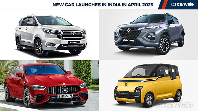 New car launches in India in April 2023