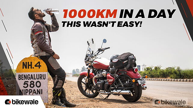 1,000km in a day on the Royal Enfield Super Meteor 650: Video