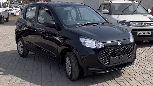Maruti Alto K10 Black Edition arrives at dealer yards