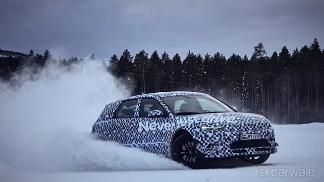 Hyundai Ioniq 5 N teased undergoing winter testing Hyundai Ioniq 5 N teased undergoing winter testing