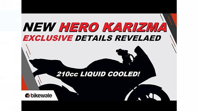 Hero Karizma XMR 210 trademark filed!